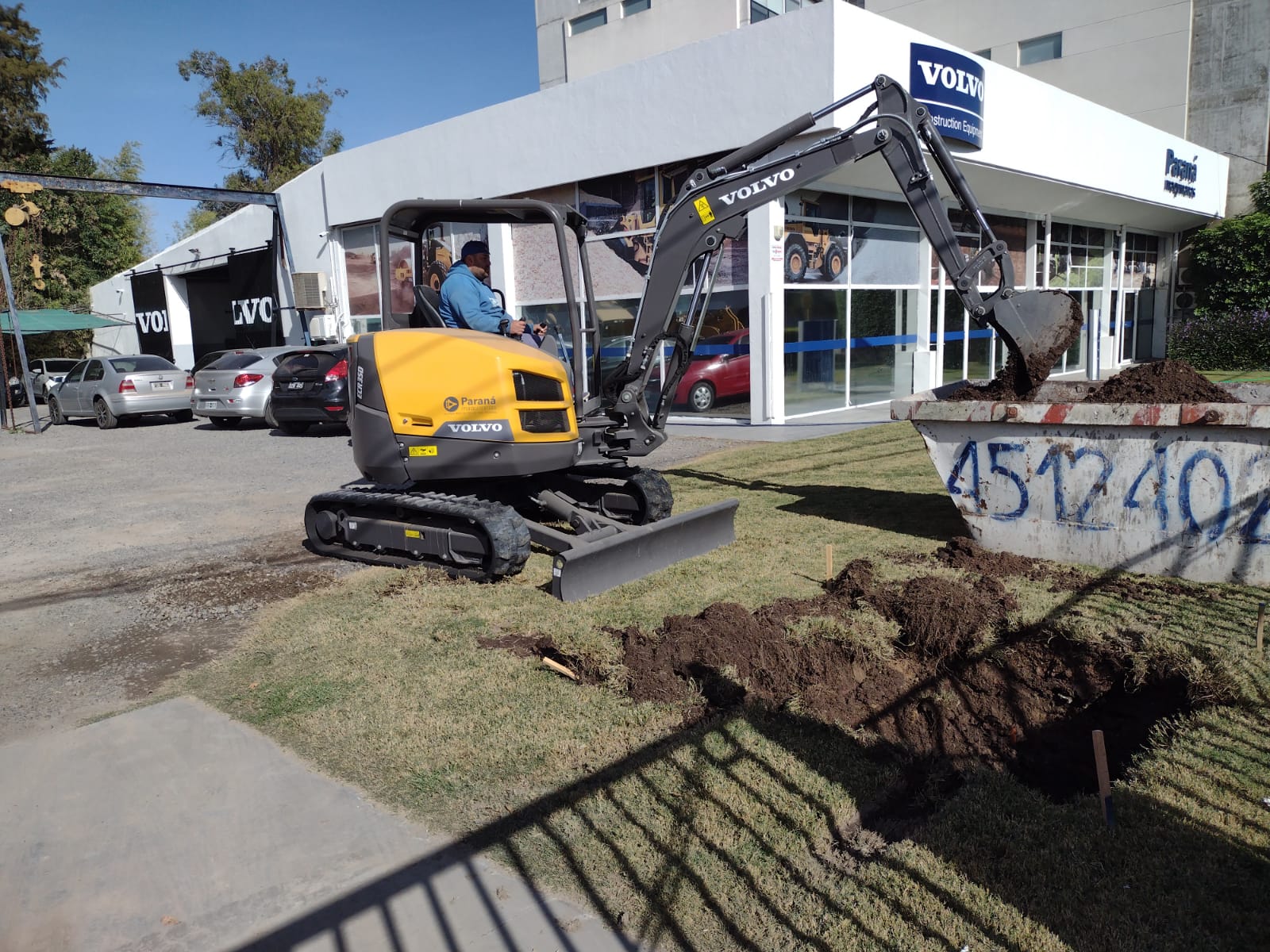 Excavación para Galpón